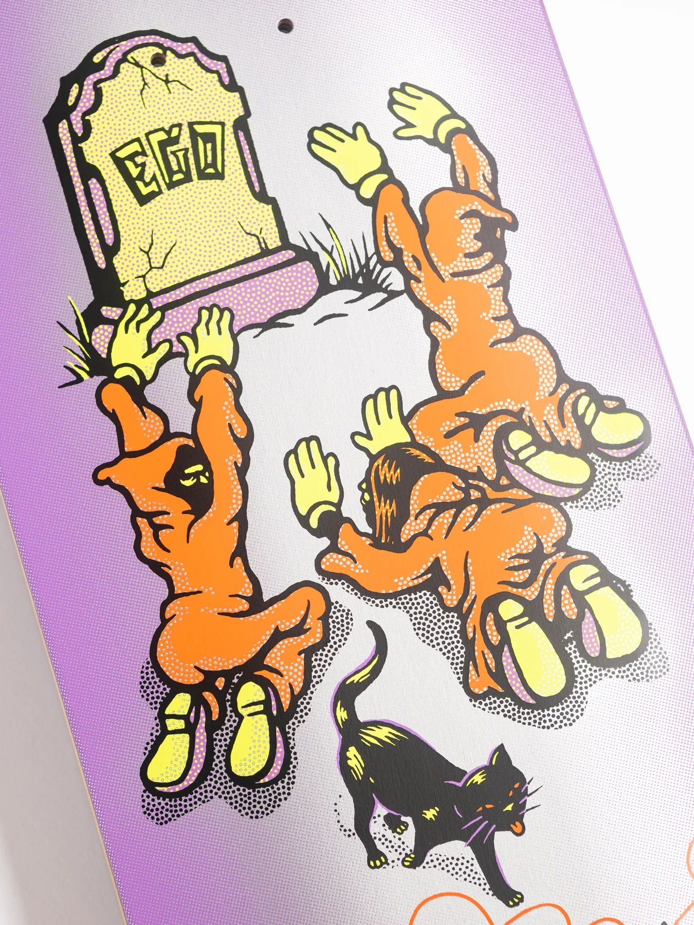 8.25in Delfino Ego Prismatic Santa Cruz FeelBase Skateboard Deck