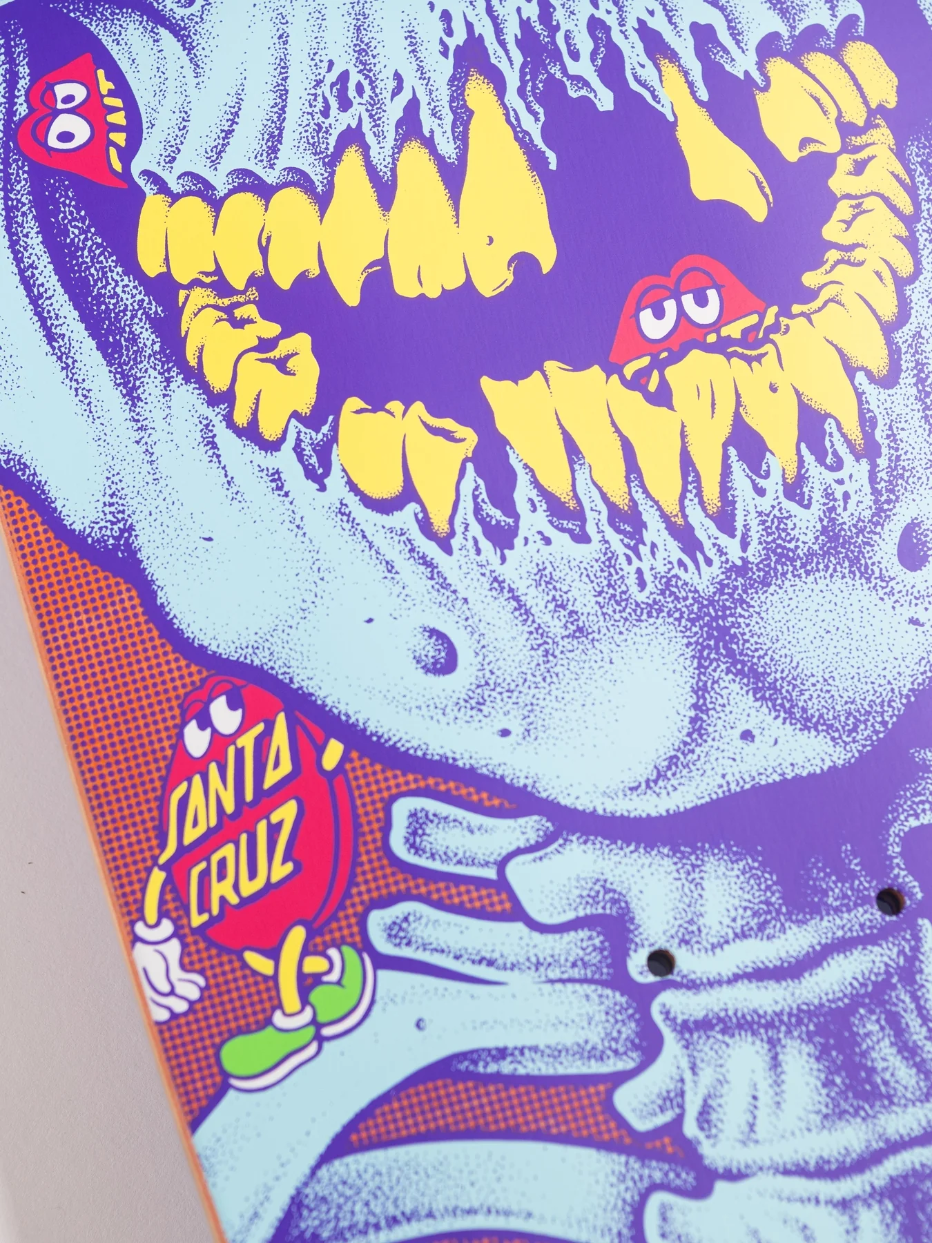 8.5in Dot Dudes Prismatic Santa Cruz FeelBase Skateboard Deck