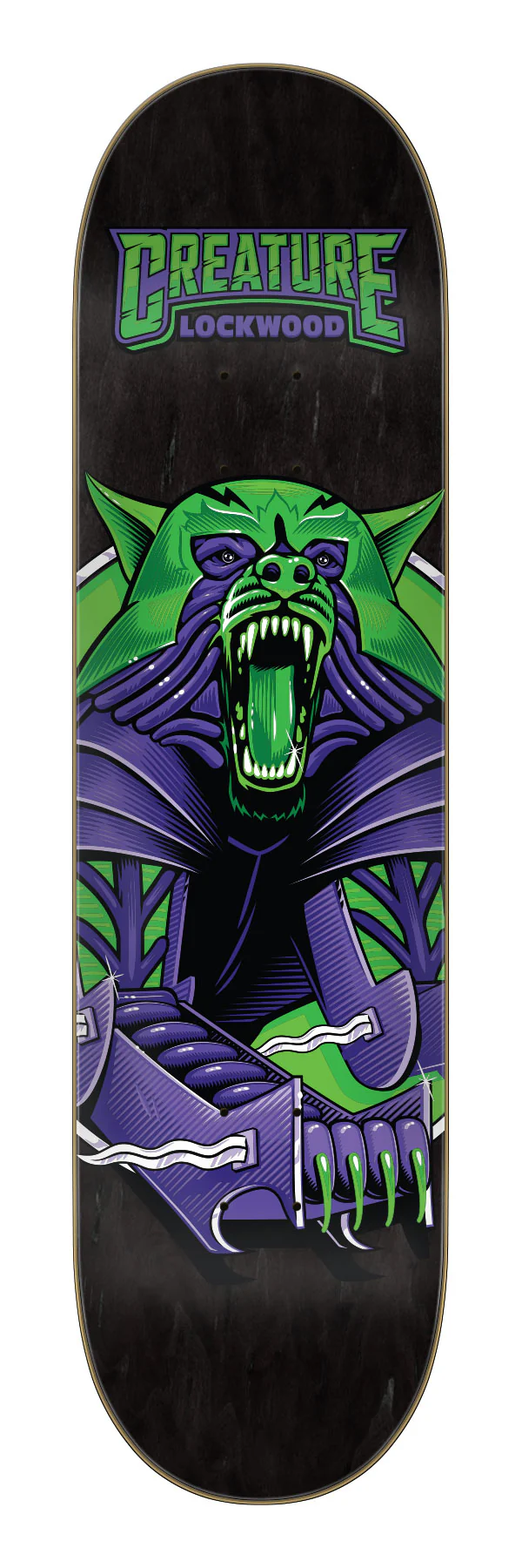 90-8-25in-cody-lockwood-robo-wolf-creature-skateboard-deck-1.webp 8.25in Cody Lockwood Robo Wolf Creature Skateboard Deck