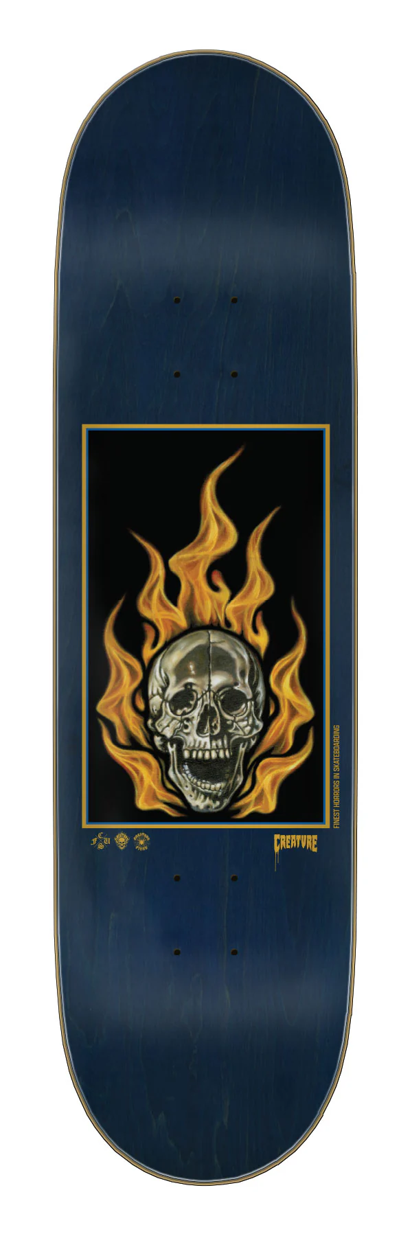 8.5in Bonehead Eternal L Creature Birch Skateboard Deck