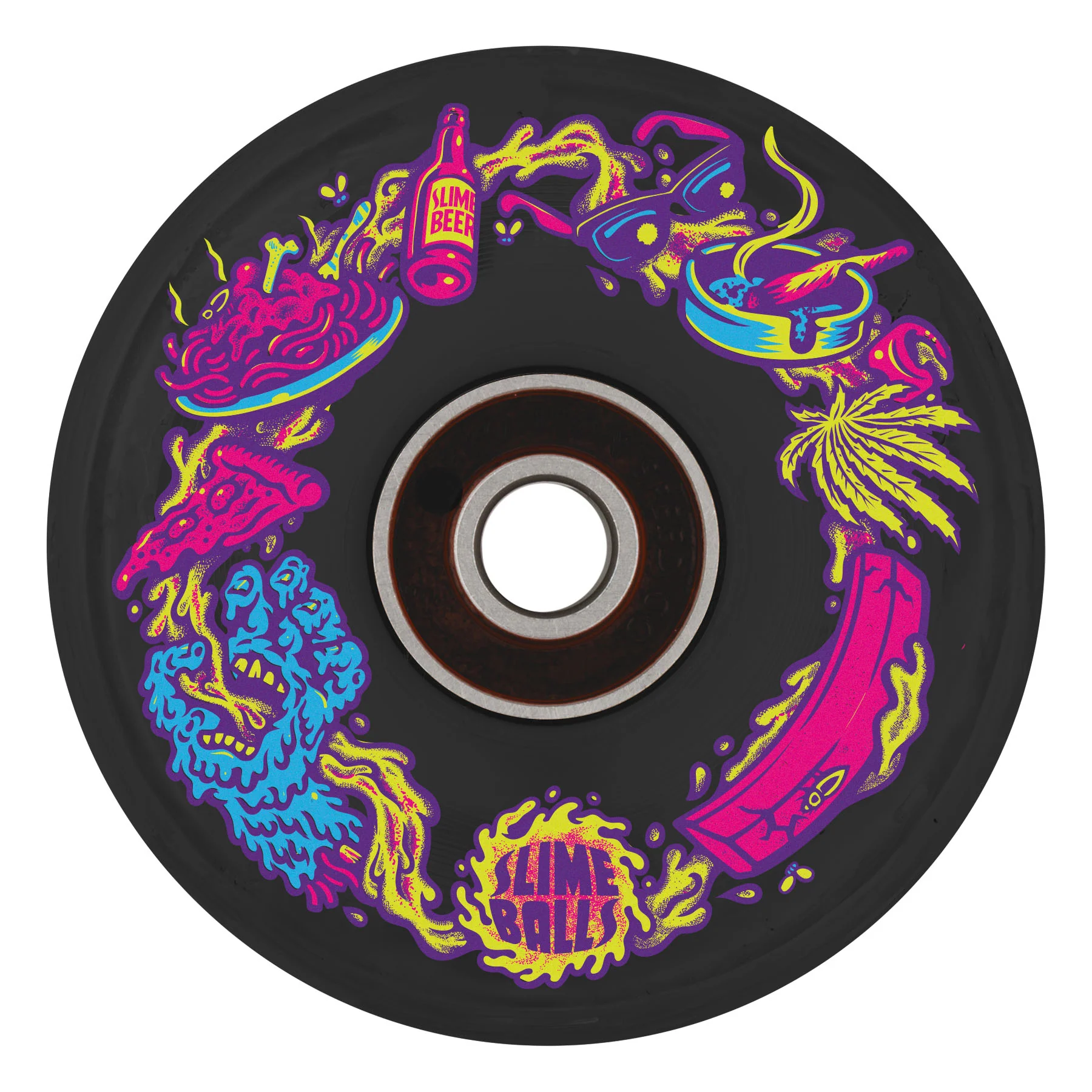 965-limited-edition-60mm-light-ups-neon-vomit-78a-slime-balls-skateboard-wheels-1.webp Limited Edition 60mm Light Ups Neon Vomit 78a Slime Balls Skateboard Wheels